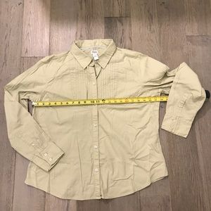 Bass light green bib tuxedo front cotton shirt